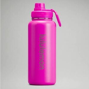 lululemon athletica Pink Insulated Water Bottle